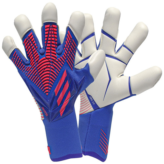 Sarung Tangan Kiper Adidas Predator Edge GL Pro Hybrid Hi Res Blue Turbo HB7942 Sarung Tangan Kiper Adidas Predator Edge GL Pro Hybrid Hi Res Blue Turbo HB7942