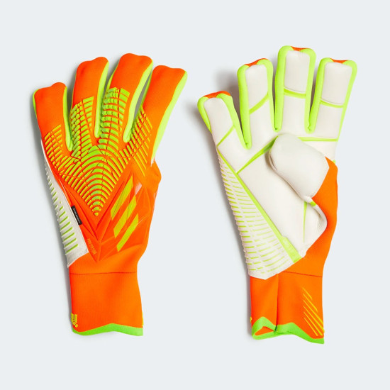 Sarung Tangan Kiper Adidas Predator GL Pro Fingersave Negative Solar Red HC0612 Sarung Tangan Kiper Adidas Predator GL Pro Fingersave Negative Solar Red HC0612