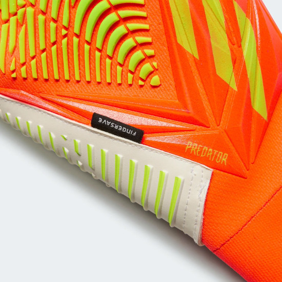 Sarung Tangan Kiper Adidas Predator GL Pro Fingersave Negative Solar Red HC0612 Sarung Tangan Kiper Adidas Predator GL Pro Fingersave Negative Solar Red HC0612