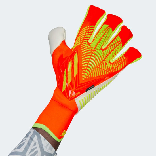 Sarung Tangan Kiper Adidas Predator GL Pro Fingersave Negative Solar Red HC0612 Sarung Tangan Kiper Adidas Predator GL Pro Fingersave Negative Solar Red HC0612