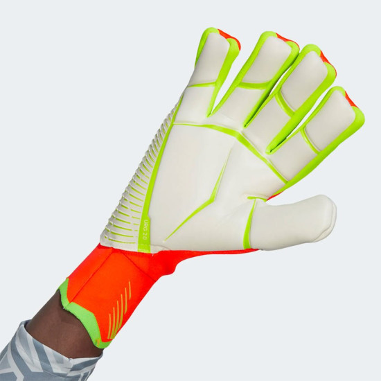 Sarung Tangan Kiper Adidas Predator GL Pro Fingersave Negative Solar Red HC0612 Sarung Tangan Kiper Adidas Predator GL Pro Fingersave Negative Solar Red HC0612