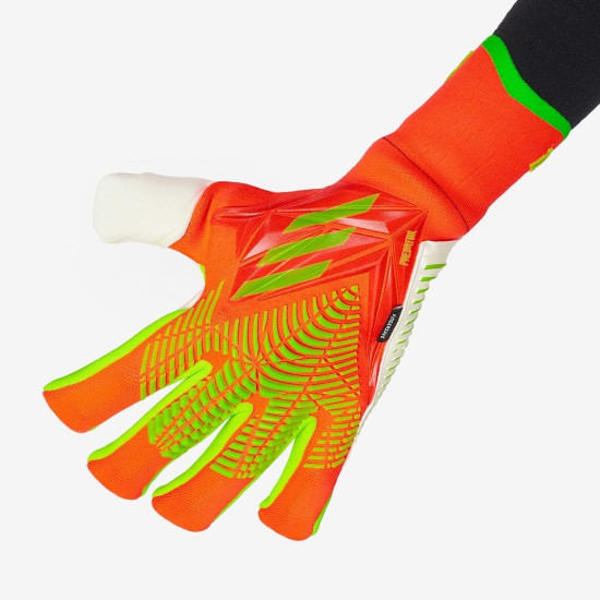 Sarung Tangan Kiper Adidas Predator GL Pro FS Solar Red Team Solar Green Team Solar Green HC0612