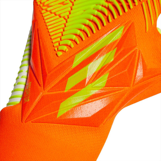 Sarung Tangan Kiper Adidas Predator Edge Pro Hybrid Promo Solar Red HC0622