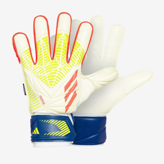 Sarung Tangan Kiper Adidas Predator GL Match FS White Solar Red Brigh Cyan HF9738 Sarung Tangan Kiper Adidas Predator GL Match FS White Solar Red Brigh Cyan HF9738