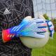 Sarung Tangan Kiper Adidas Predator Edge Pro White Cyan HH8745