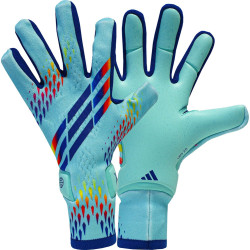 Sarung Tangan Kiper Adidas X Speedportal Pro Clear Aqua HH8746