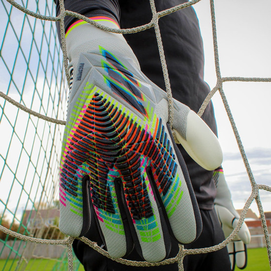 Sarung Tangan Kiper Adidas Predator Pro Promo Silver HM4075