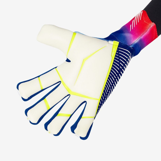 Sarung Tangan Kiper Adidas Predator GL Pro FSP White White Bright Cyan HN6822 Sarung Tangan Kiper Adidas Predator GL Pro FSP White White Bright Cyan HN6822