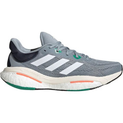 Sepatu Lari Adidas SolarGlide 6 Light Grey White Green HP7613-7