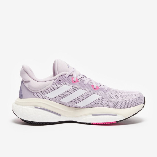 Sepatu Lari Womens Adidas Solarglide 6 Silver Dawn Ftwr White Pulse Magenta HP7655