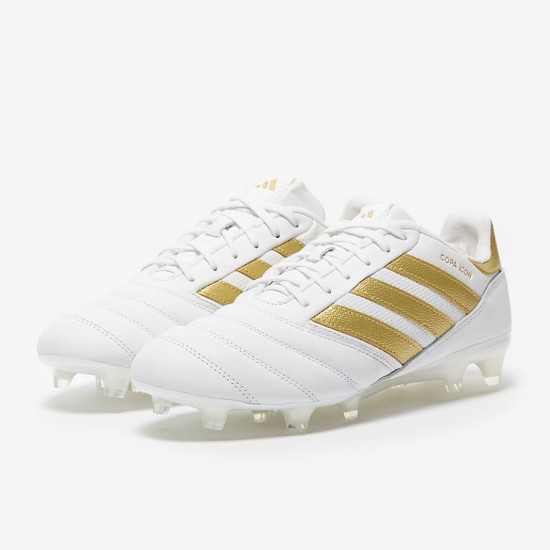 Sepatu Bola Adidas Copa Icon Special Edition FG Ftwr White Gold Met Ftwr White HP9136