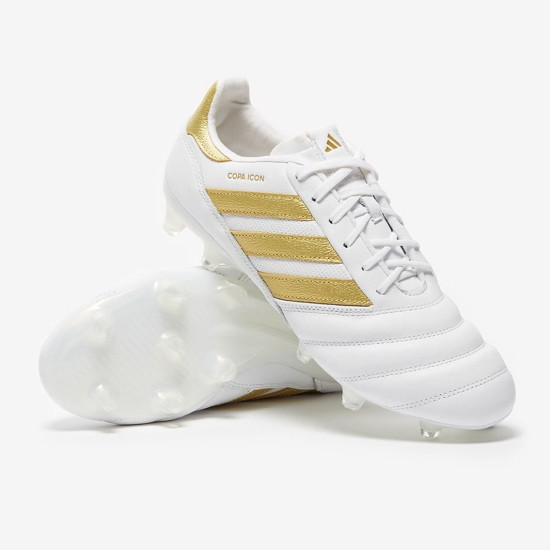 Sepatu Bola Adidas Copa Icon Special Edition FG Ftwr White Gold Met Ftwr White HP9136