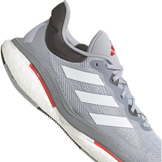 Sepatu Lari Adidas SolarGlide 6 Halo Silver Cloud White Better Scarlet HP9813-7