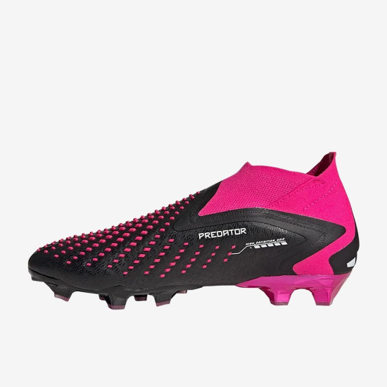 Sepatu Bola Adidas Predator Accuracy+ AG Core Black White Team Shock Pink HQ0954