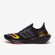 Sepatu Lari Adidas Ultraboost 22 Core Black Core Black Power Blue HQ0965