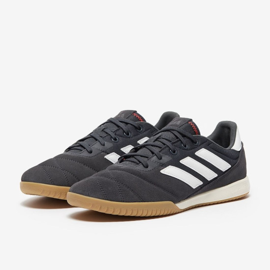 Sepatu Futsal Adidas Copa Gloro IN Night Grey White Solar Red HQ1032