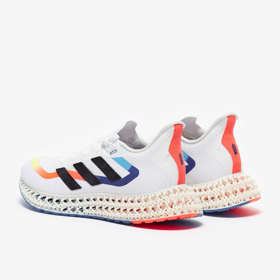 Sepatu Lari Adidas 4D FWD 2 Ftwr White Core Black Power Blue HQ1039