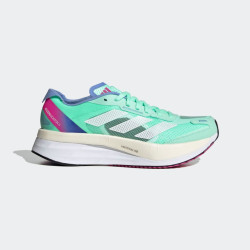 Sepatu Lari Womens Adidas Adizero Boston 11 Pulse Mint Ftwr White Crystal White HQ3696