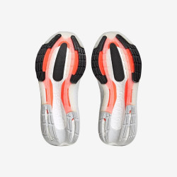 Sepatu Lari Womens Adidas Ultraboost Light Ftwr White Core Black Solar Red HQ6353