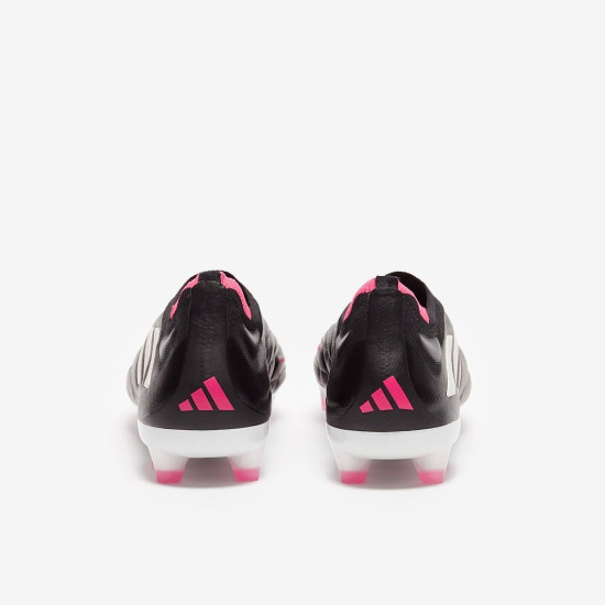 Sepatu Bola Adidas Copa Pure+ FG Core Black Zero Met Team Shock Pink HQ8895