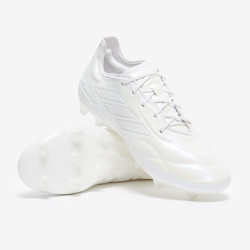 Sepatu Bola Adidas Copa Pure.1 FG White White Zero Met HQ8901