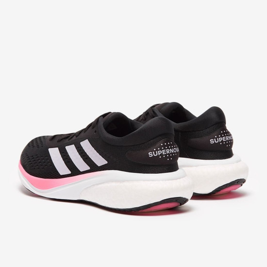 Sepatu Lari Womens Adidas Supernova 2 Core Black Silver Dawn Beam Pink HR0103