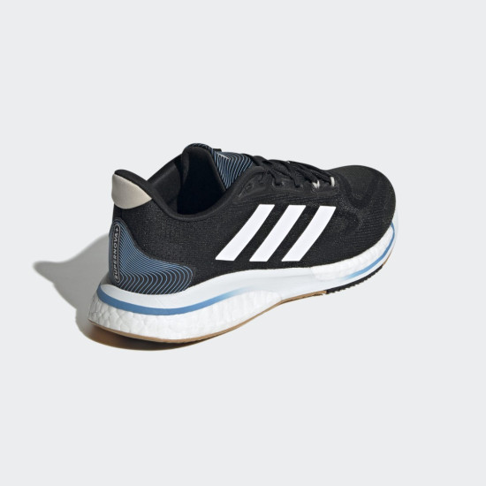 Sepatu Lari Womens Adidas Supernova+ Core Black Ftwr White Aluminium HR0218 Sepatu Lari Womens Adidas Supernova+ Core Black Ftwr White Aluminium HR0218