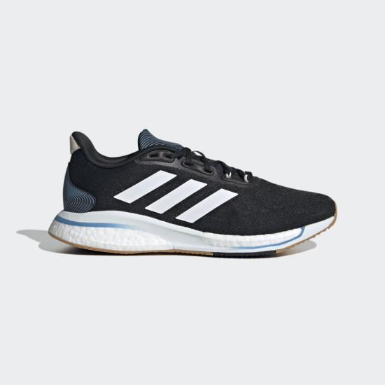 Sepatu Lari Womens Adidas Supernova+ Core Black Ftwr White Aluminium HR0218 Sepatu Lari Womens Adidas Supernova+ Core Black Ftwr White Aluminium HR0218
