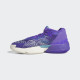 Sepatu Basket Adidas D.O.N Issue 4 Purple Rush Off White Clear Aqua HR0710