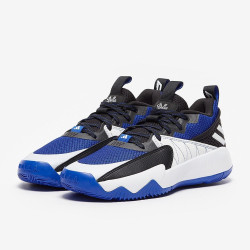 Sepatu Basket Adidas Dame Certified Team Royal Footwear White Core Black ID1811