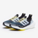 Sepatu Lari Womens Adidas Ultraboost 21 C.RDY Crew Navy Halo Blue Pulse Yellow S23754