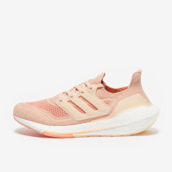 Sepatu Lari Womens Adidas Ultraboost 21 Halo Blush Wonder White Ambient Blush S23838