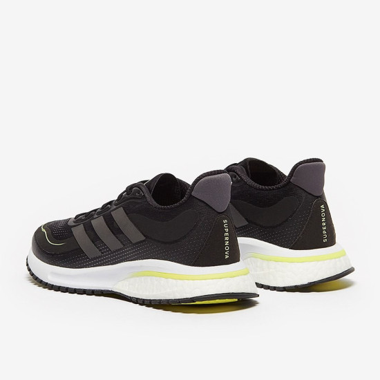 Sepatu Lari Womens Adidas Supernova C.RDY Core Black Grey Five Pulse Yellow S42544