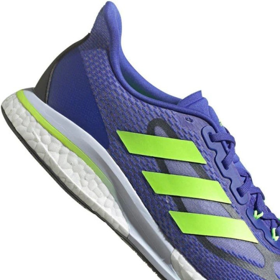 Sepatu Lari Adidas Supernova + Sonic Ink Signal Green Halo Blue S42715-7 Sepatu Lari Adidas Supernova + Sonic Ink Signal Green Halo Blue S42715-7