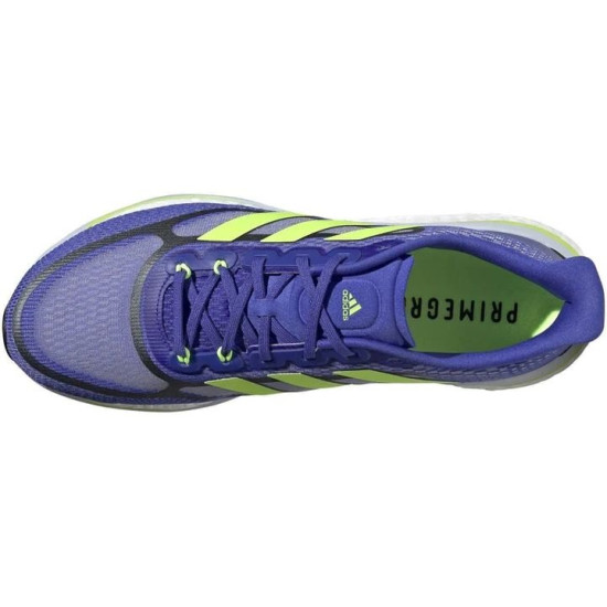 Sepatu Lari Adidas Supernova + Sonic Ink Signal Green Halo Blue S42715-7 Sepatu Lari Adidas Supernova + Sonic Ink Signal Green Halo Blue S42715-7