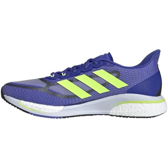 Sepatu Lari Adidas Supernova + Sonic Ink Signal Green Halo Blue S42715-7 Sepatu Lari Adidas Supernova + Sonic Ink Signal Green Halo Blue S42715-7