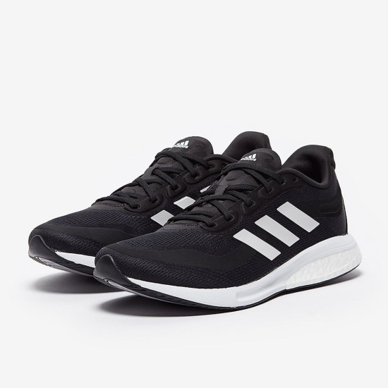 Sepatu Lari Adidas Supernova Core Black Ftwr White Halo Silver S42722 Sepatu Lari Adidas Supernova Core Black Ftwr White Halo Silver S42722