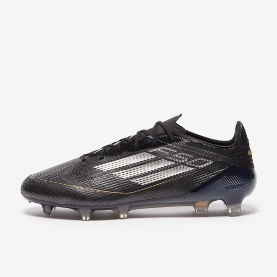 Sepatu Bola Adidas F50 Elite FG Core Black Iron Met Gold Met IE3187