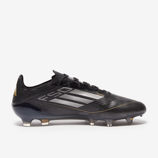 Sepatu Bola Adidas F50 Elite FG Core Black Iron Met Gold Met IE3187