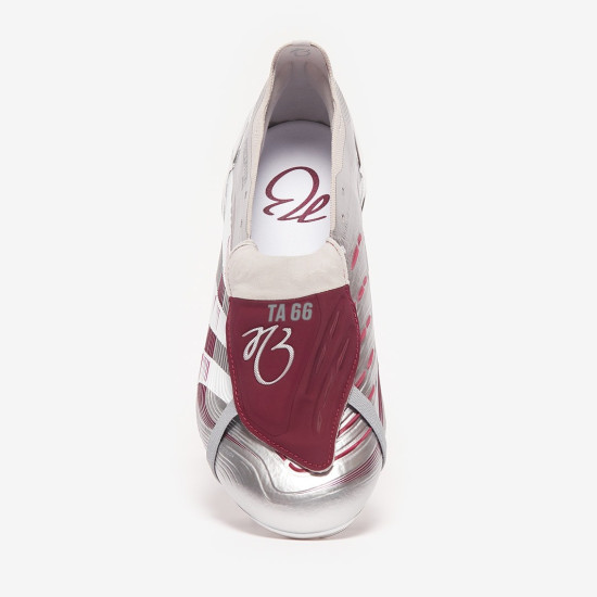 Sepatu Bola Adidas Predator Elite Tongue x Bellingham FG Silver Maroon IH0894 Sepatu Bola Adidas Predator Elite Tongue x Bellingham FG Silver Maroon IH0894