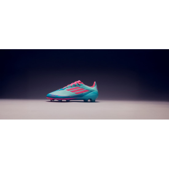 Sepatu Bola Adidas F50 Elite x Messi FG Flash Aqua Lucid Pink Lucid Cyan IH0927 Sepatu Bola Adidas F50 Elite x Messi FG Flash Aqua Lucid Pink Lucid Cyan IH0927