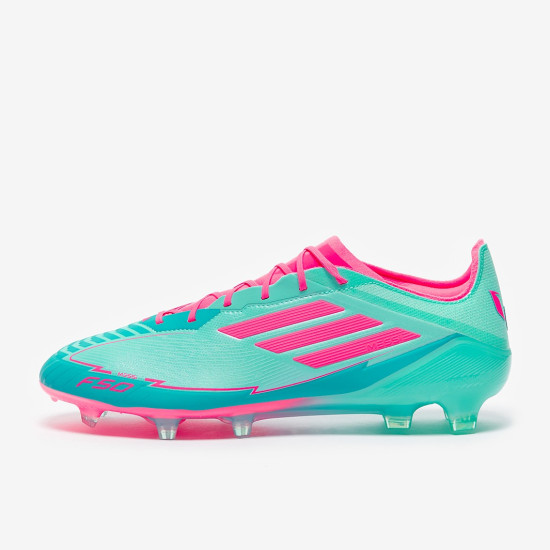 Sepatu Bola Adidas F50 Elite x Messi FG Flash Aqua Lucid Pink Lucid Cyan IH0927 Sepatu Bola Adidas F50 Elite x Messi FG Flash Aqua Lucid Pink Lucid Cyan IH0927