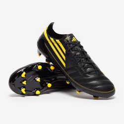 Sepatu Bola Adidas F50 Elite Leather FG 2010 EditionCore Black Yellow Utility Yellow IH0946