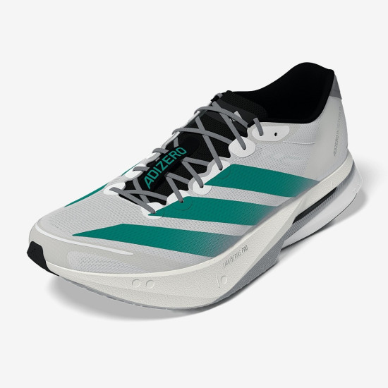 Sepatu Lari Adidas Adizero Boston 13 FTWR White Pure Teal Grey JR4791 Sepatu Lari Adidas Adizero Boston 13 FTWR White Pure Teal Grey JR4791