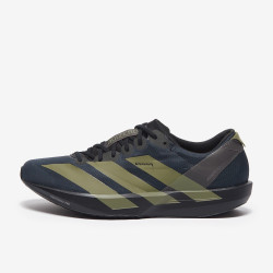 Sepatu Lari Adidas Adizero Adios 9 Core Black Focus Olive Charcoal JP6315
