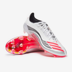 Sepatu Bola Adidas F50 Elite x Messi FG Ftwr White Lucid Red Silver Met JP5593