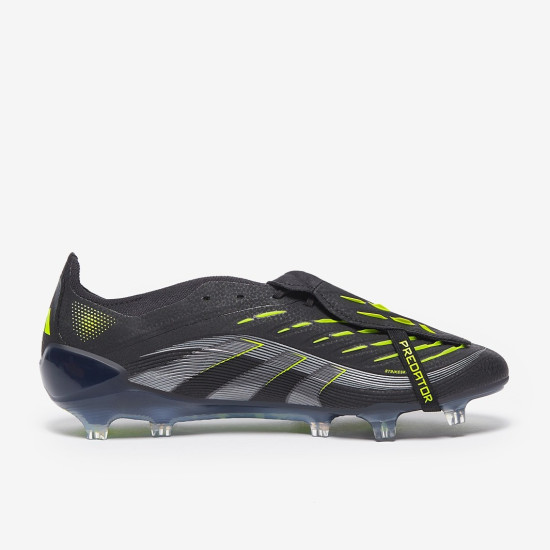 Sepatu Bola Adidas Predator Elite Tongue FG Core Black Carbon Lucid Lemon JI1096