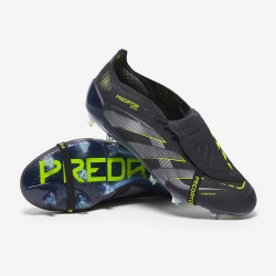 Sepatu Bola Adidas Predator Elite Tongue FG Core Black Carbon Lucid Lemon JI1096