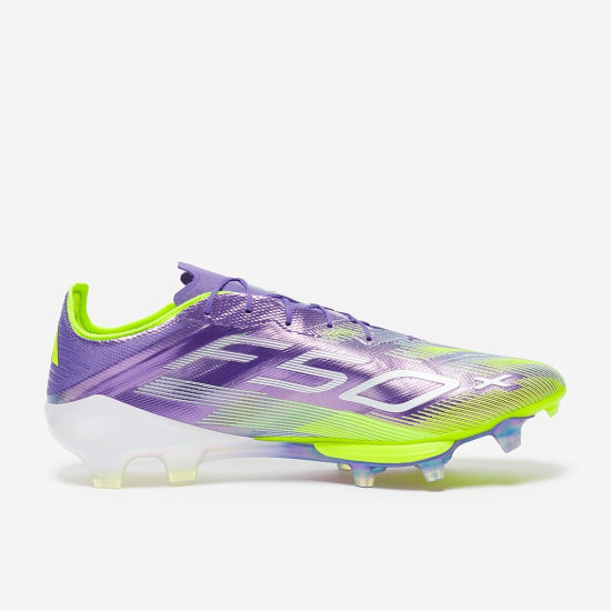 Sepatu Bola Adidas F50 FG Purple Rush Ftwr White Lucid Lemon JS3211