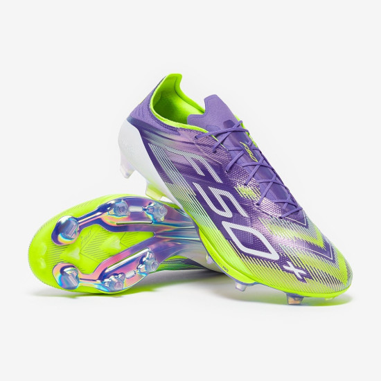 Sepatu Bola Adidas F50 FG Purple Rush Ftwr White Lucid Lemon JS3211